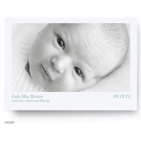 Presto! Birth Announcement