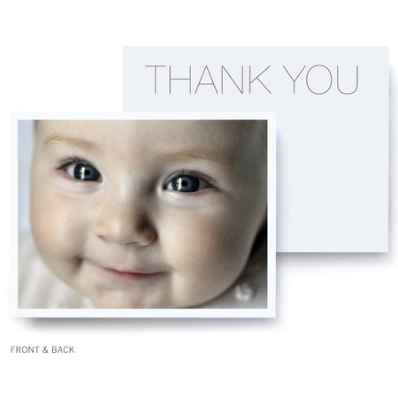 Modern Photo Thank You Card