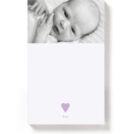 Magnetic Notepad with Heart