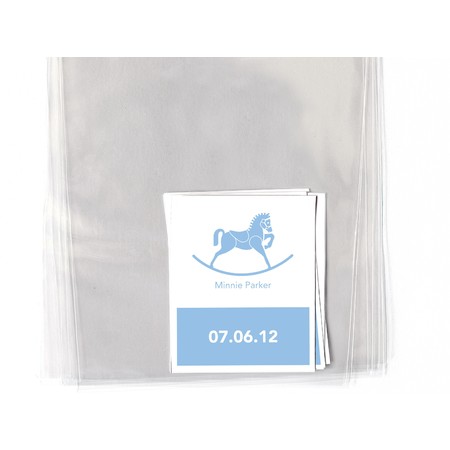 Rocking Horse Goodie Labels & Bags