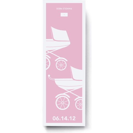 Pink Pram Gift Labels & Bags