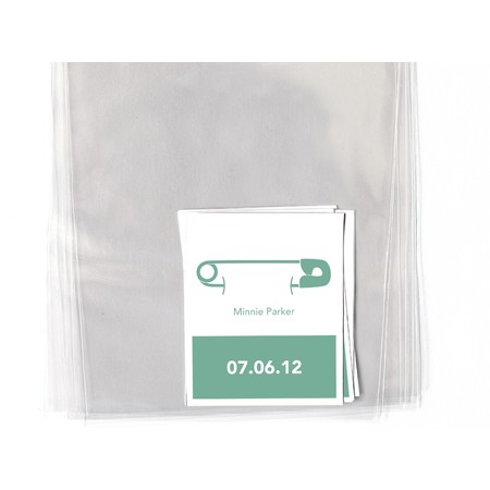 Safety Pins Goodie Labels & Bags