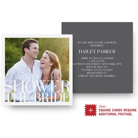 Sophisticate Bridal Shower Invitation