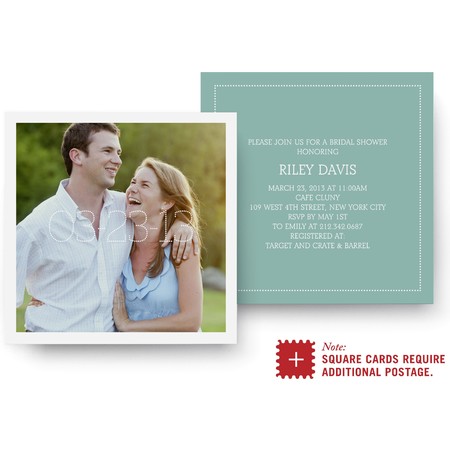 Marquee Bridal Shower Invitation