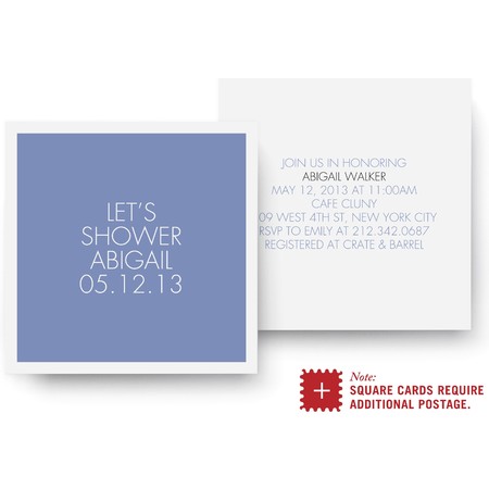 Modern Bridal Shower Invitation