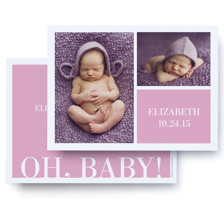 Oh, Baby! Birth Announcement