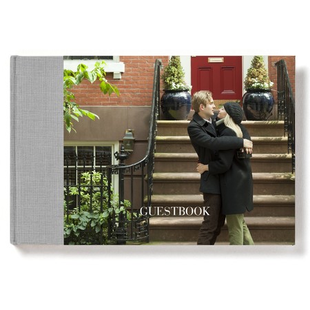 Guest Book Layflat with Classic Font