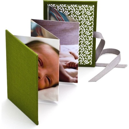 Brag Book with Green Fabric
