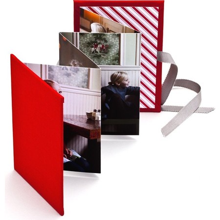 Brag Book with Red Fabric