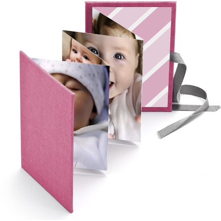Brag Book with Pink Fabric