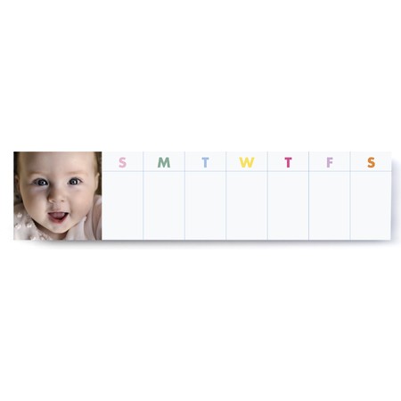Colorful Magnetic Weekly Notepad