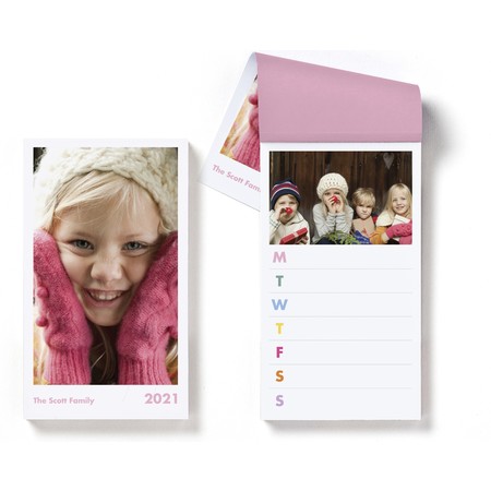 Weekly Notepad Calendar