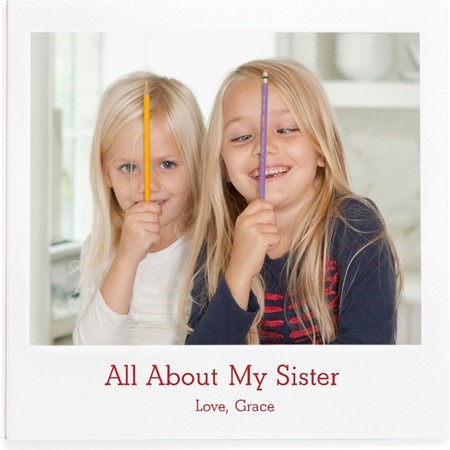 All About My Sister Photo Book Cover