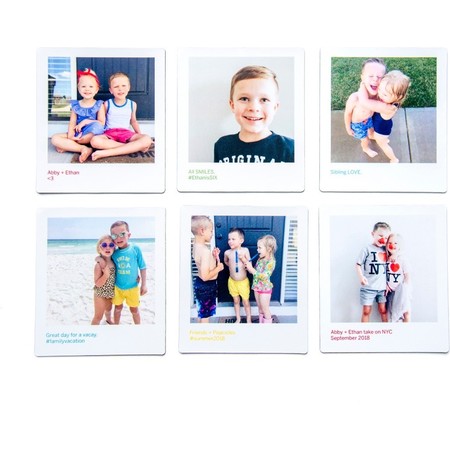 Polaroid Photo Magnets, Set of 6