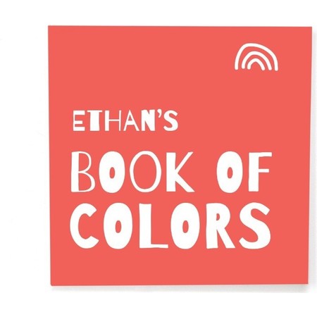 Custom Itty Bitty Book of Colors, Cover
