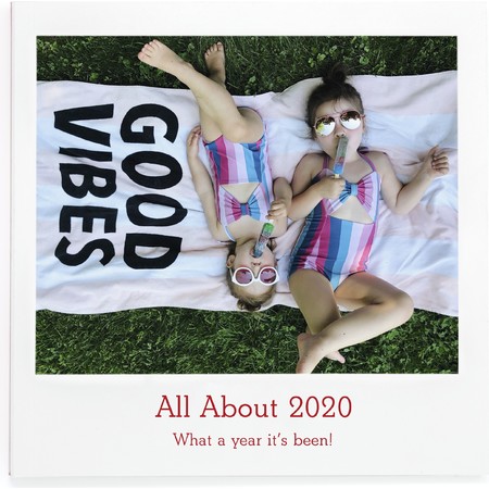 All About 2020 Fill in Photo Book, Cover