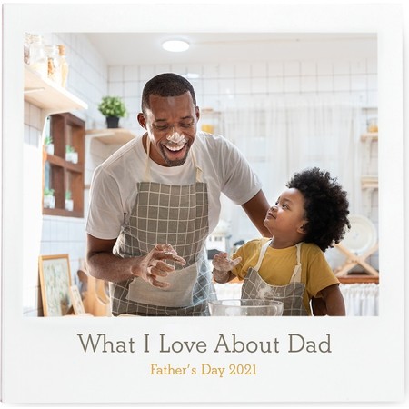 Pinhole Press What I Love About Dad Softcover Photo Book