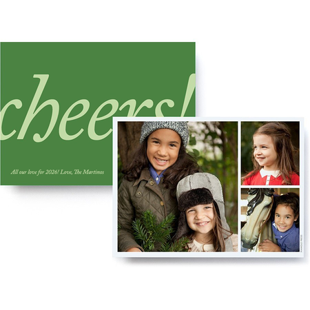 2023 Cheers! Holiday Photo Card