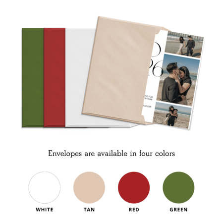 Photo Strip New Year Card, Product Image 04