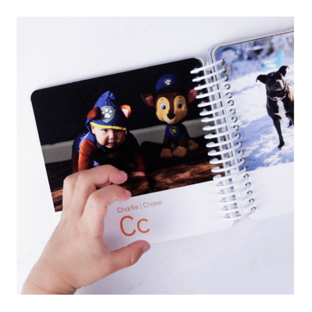 ABC Sign Language Board Book with Kid Signing the Letter C